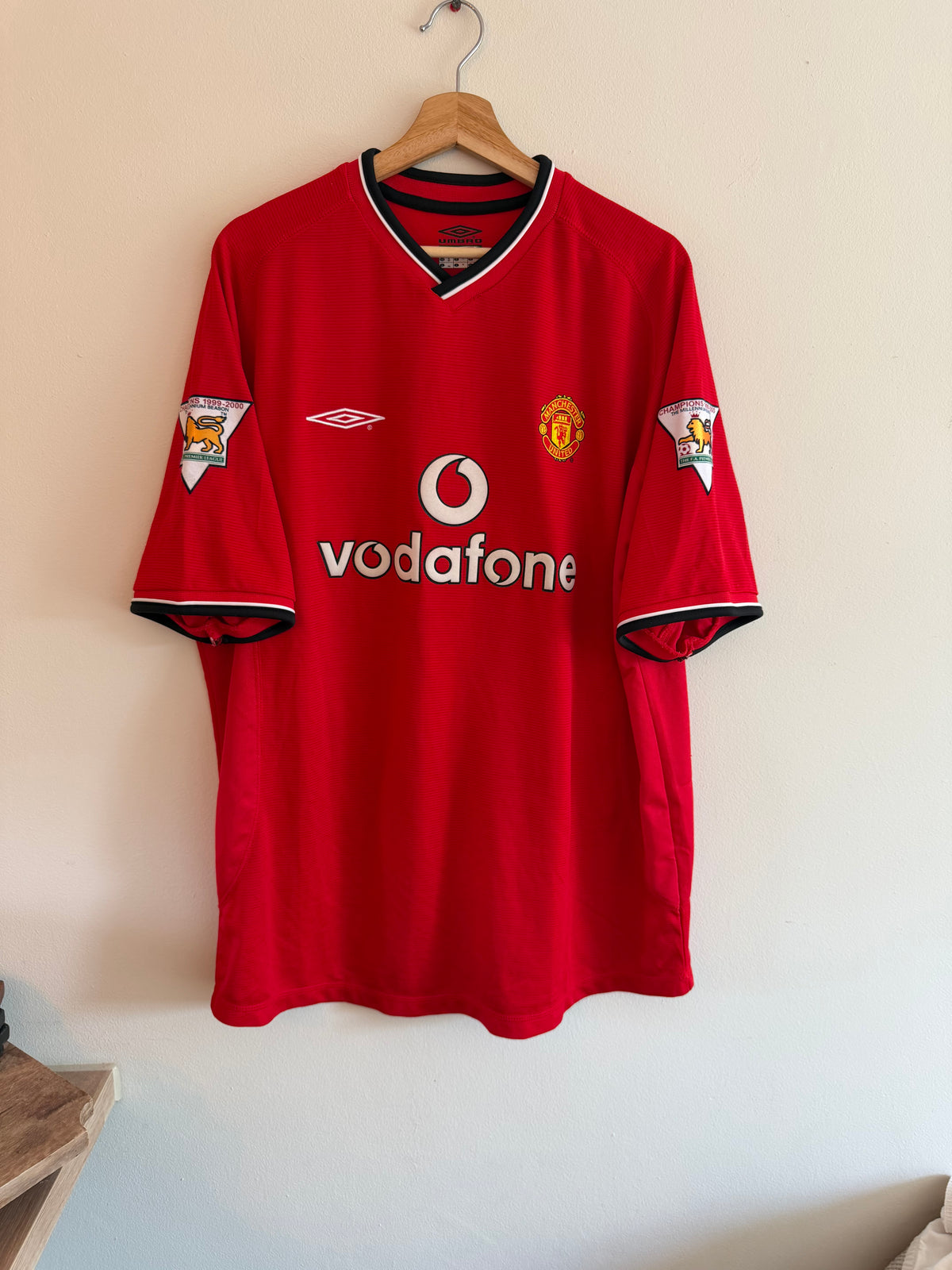 Manchester Utd 2000/02 Home Shirt ‘Beckham’ (XL)