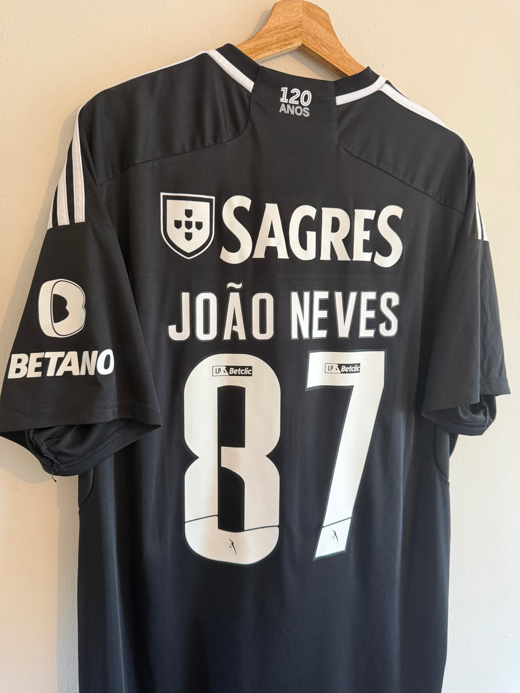 Benfica 2023/24 Away Shirt ‘Joao Neves’ (XXL)