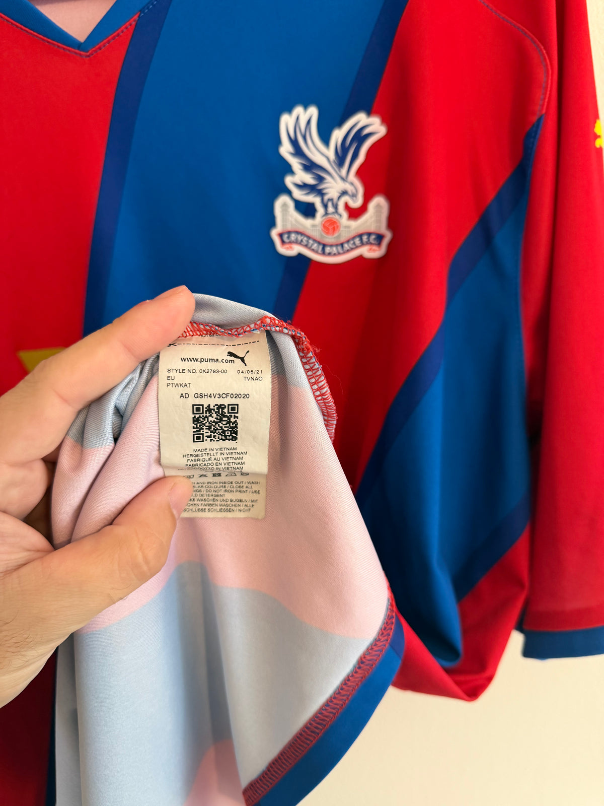 Crystal Palace 2021/22 Home Shirt ‘Zaha’ (XXXL)