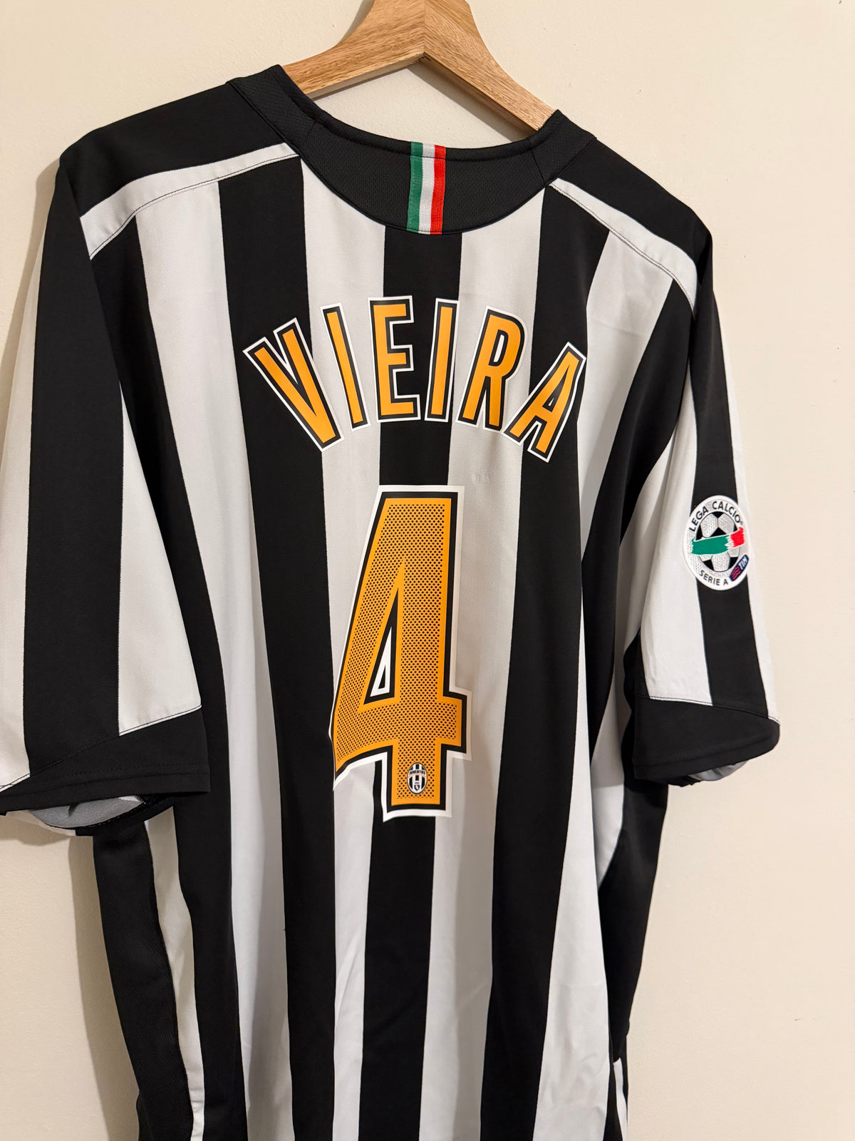 Juventus 2005/06 Home Shirt ‘Viera’ (XL)