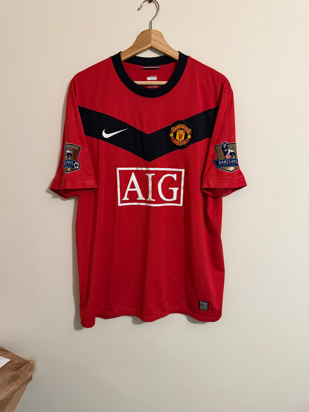 Man Utd 2009/10 Home Shirt ‘Rooney’ (L)