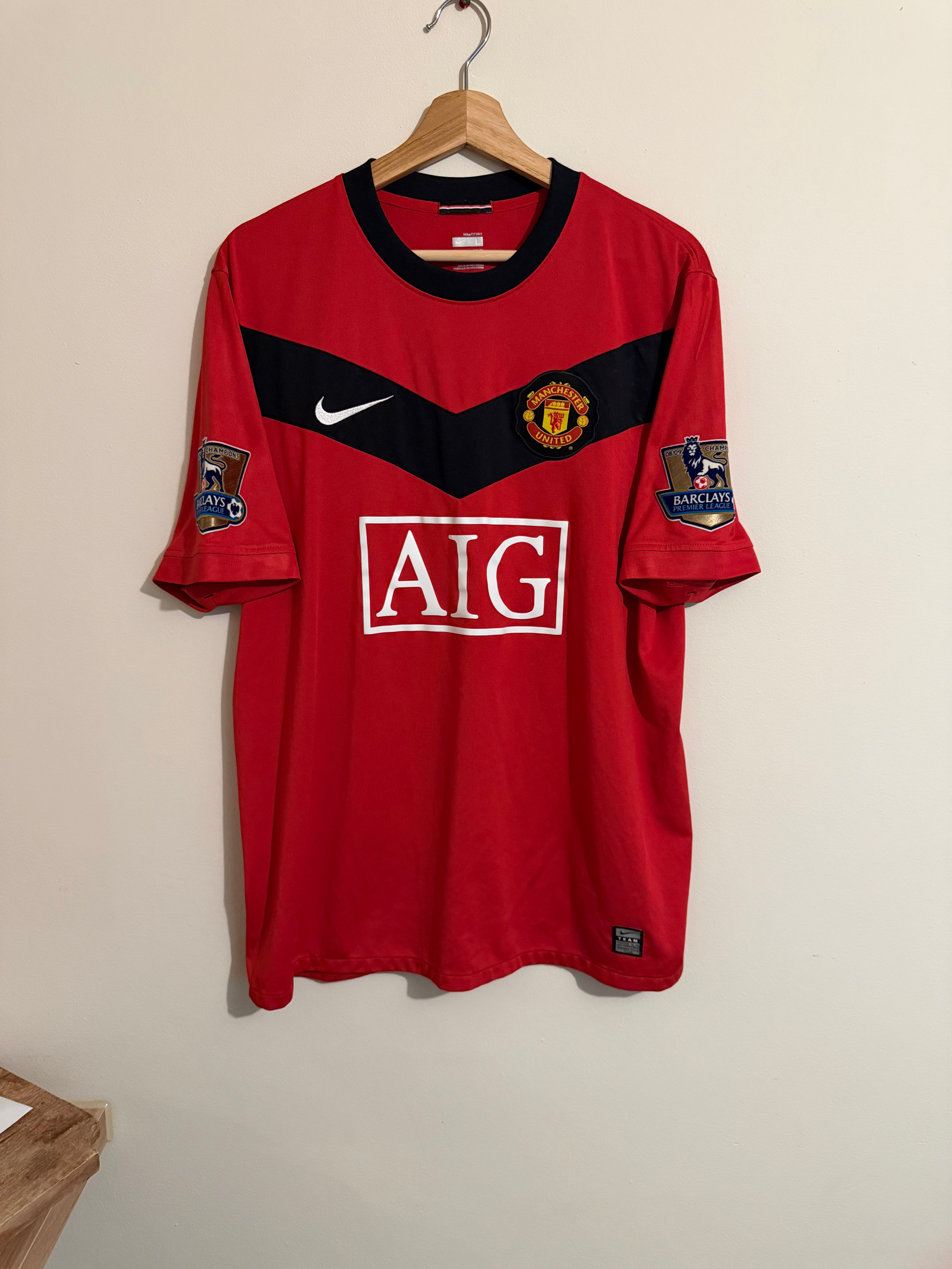 Man Utd 2009/10 Home Shirt ‘Rooney’ (L)