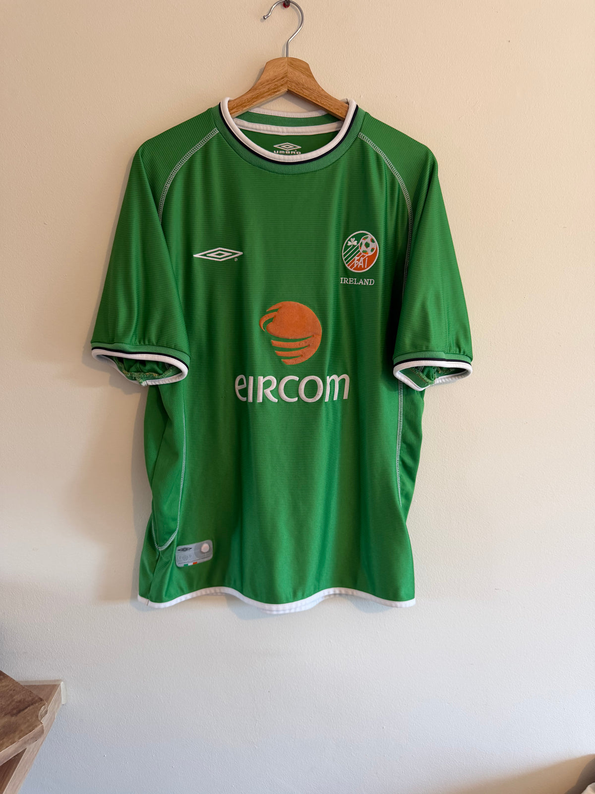 Ireland 2001/03 Home Shirt ‘Keane’ (L)