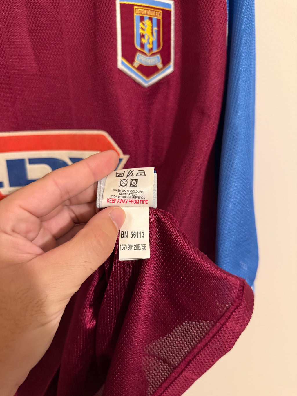 Aston Villa 1998/99 Home Shirt (XXL)