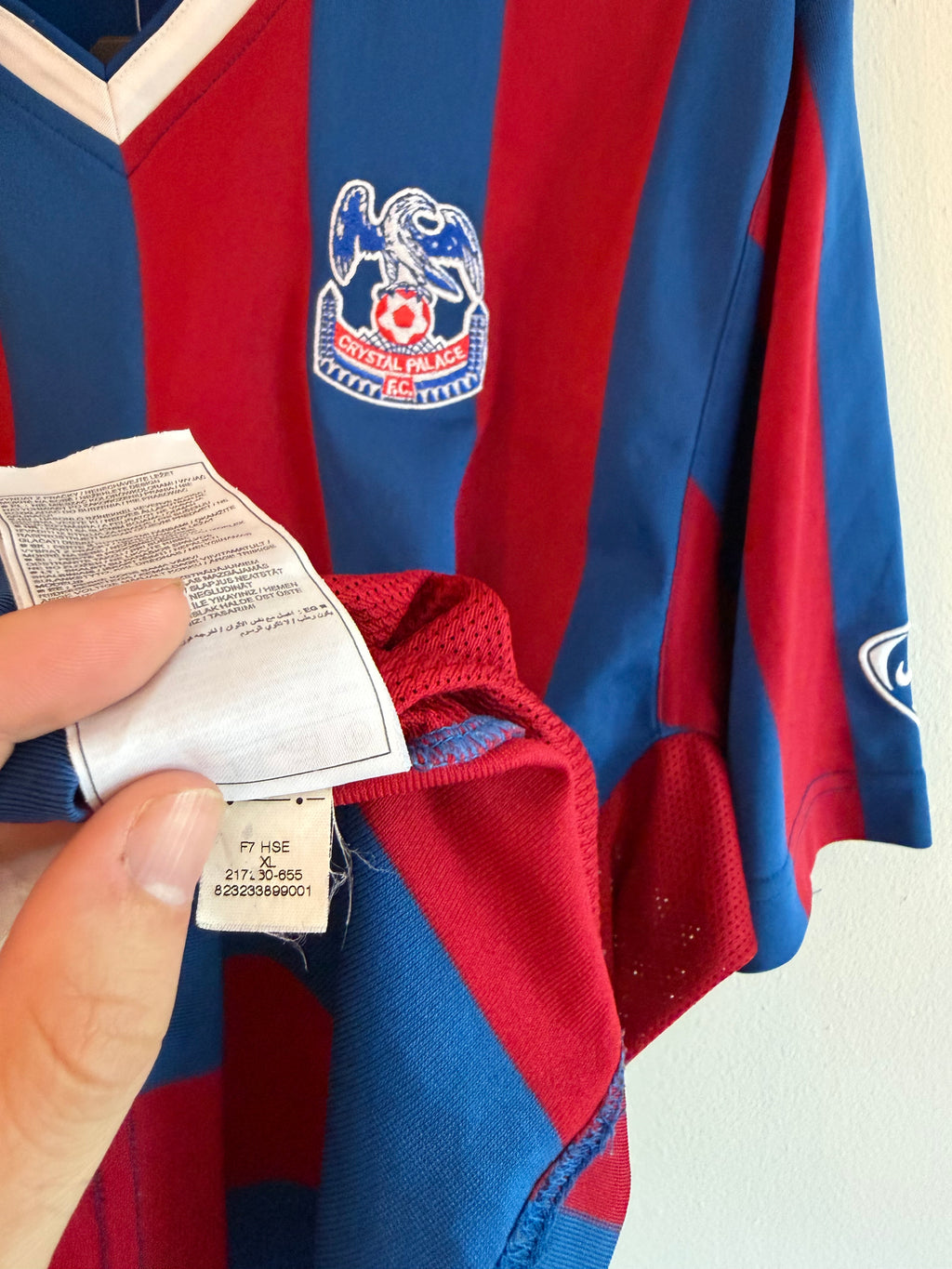 Crystal Palace 2009/10 Home Shirt ‘Ambrose’ (XL)