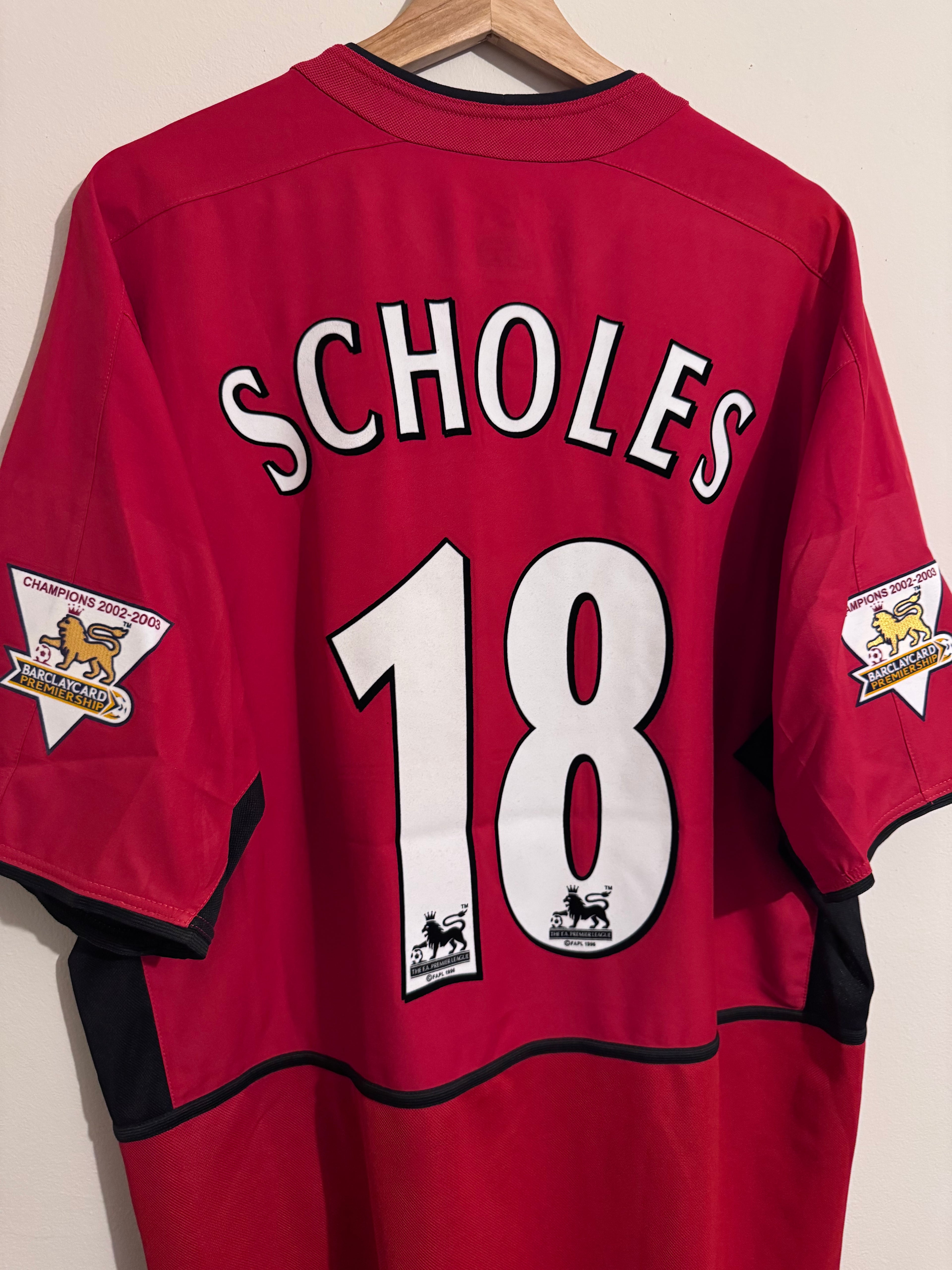 Man Utd 2002/04 ‘Scholes’ (XL)