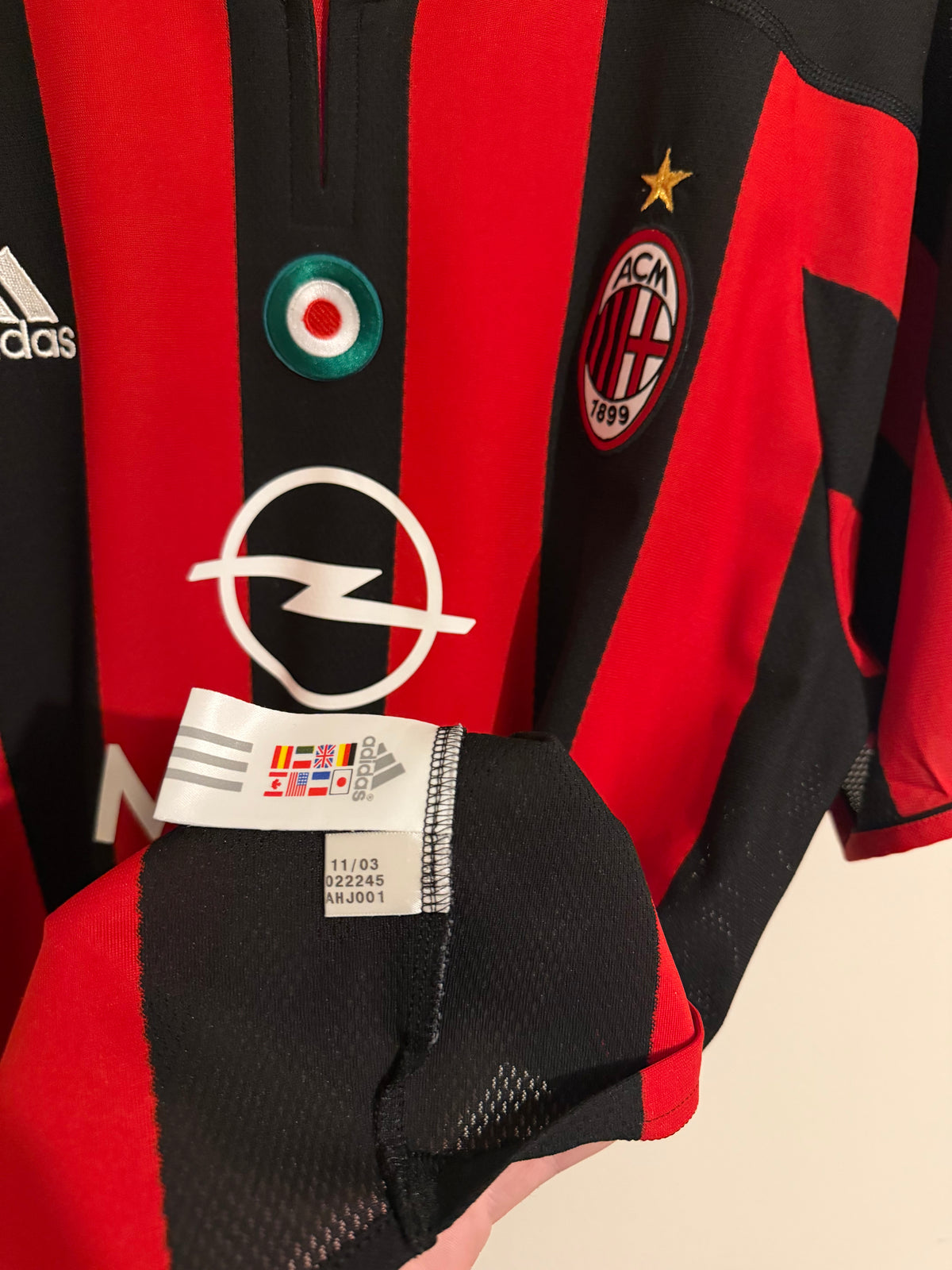 AC Milan 2003/04 Home Shirt ‘Shevchenko’ (M)