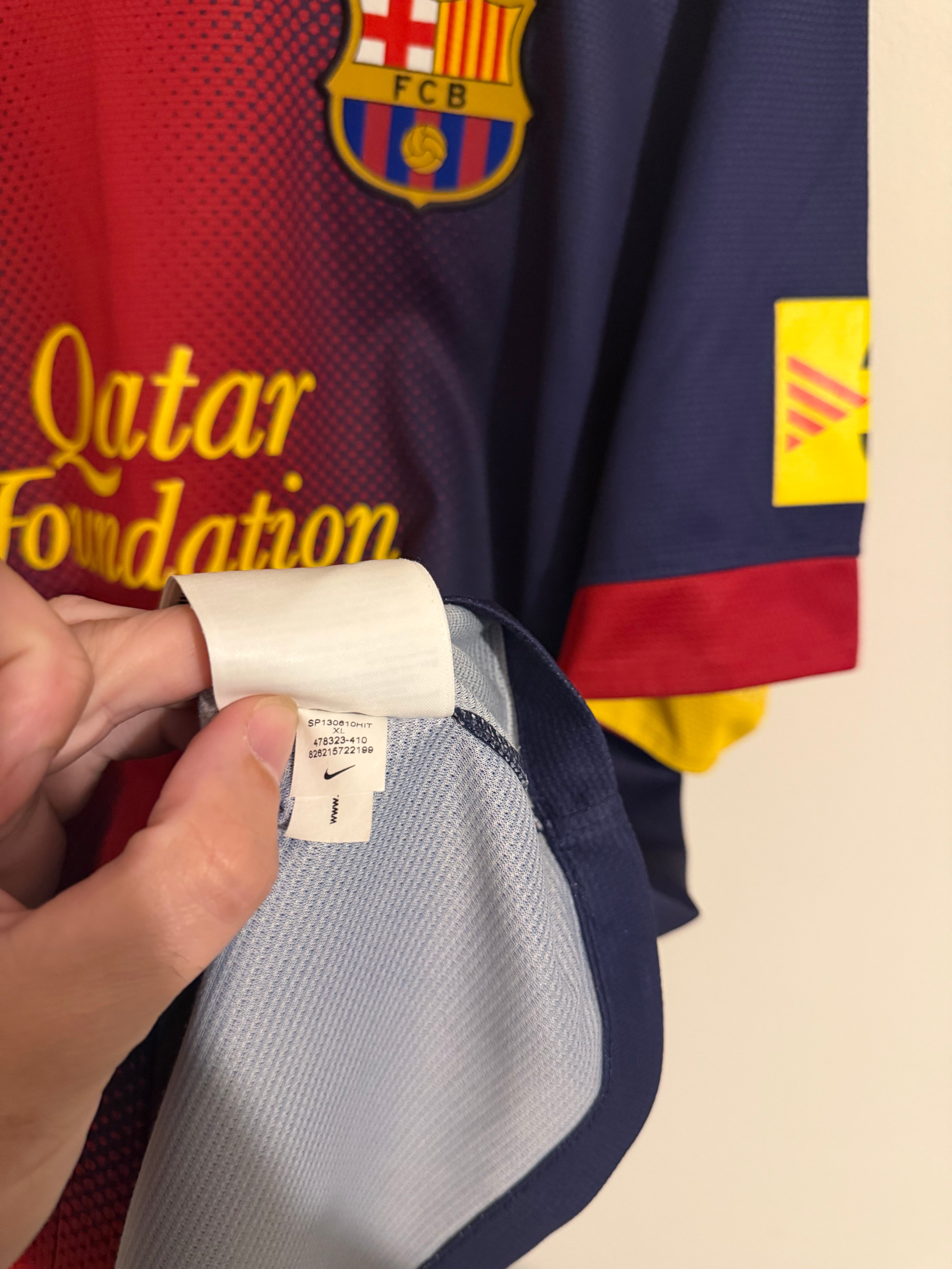 Barcelona 2012/13 Home Shirt ‘’Messi’ (XL)