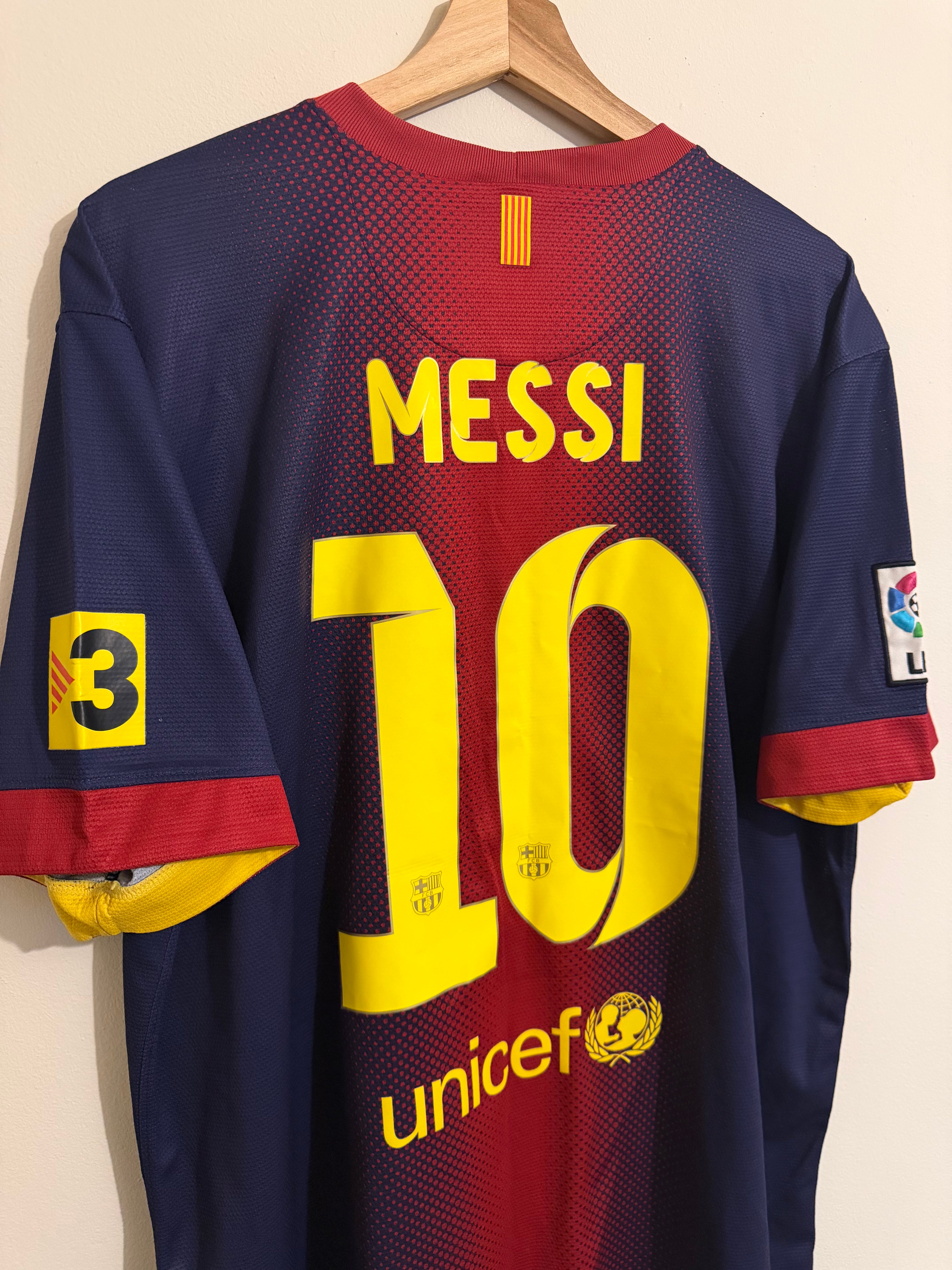 Barcelona 2012/13 Home Shirt ‘’Messi’ (XL)