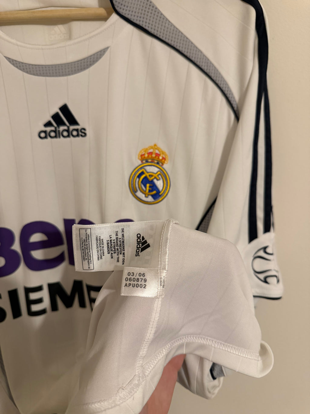 Real Madrid 2006/07 Home Shirt ‘Beckham’ (L)