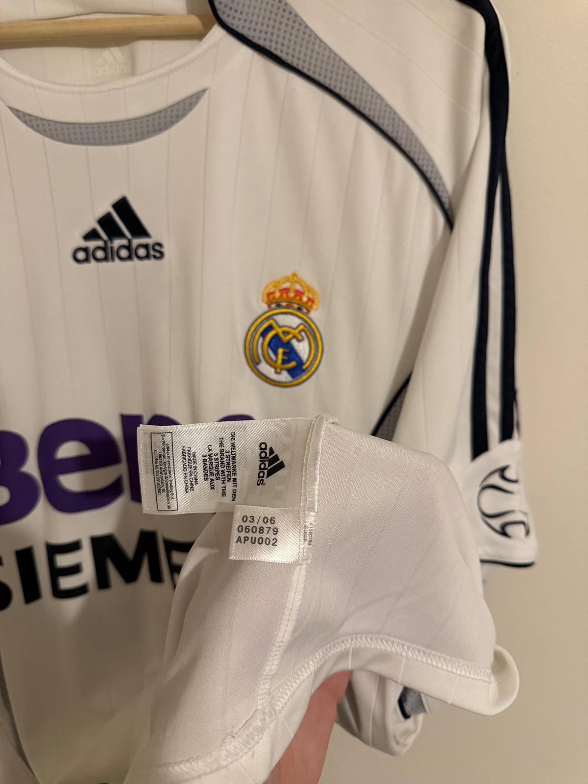 Real Madrid 2006/07 Home Shirt ‘Beckham’ (L)
