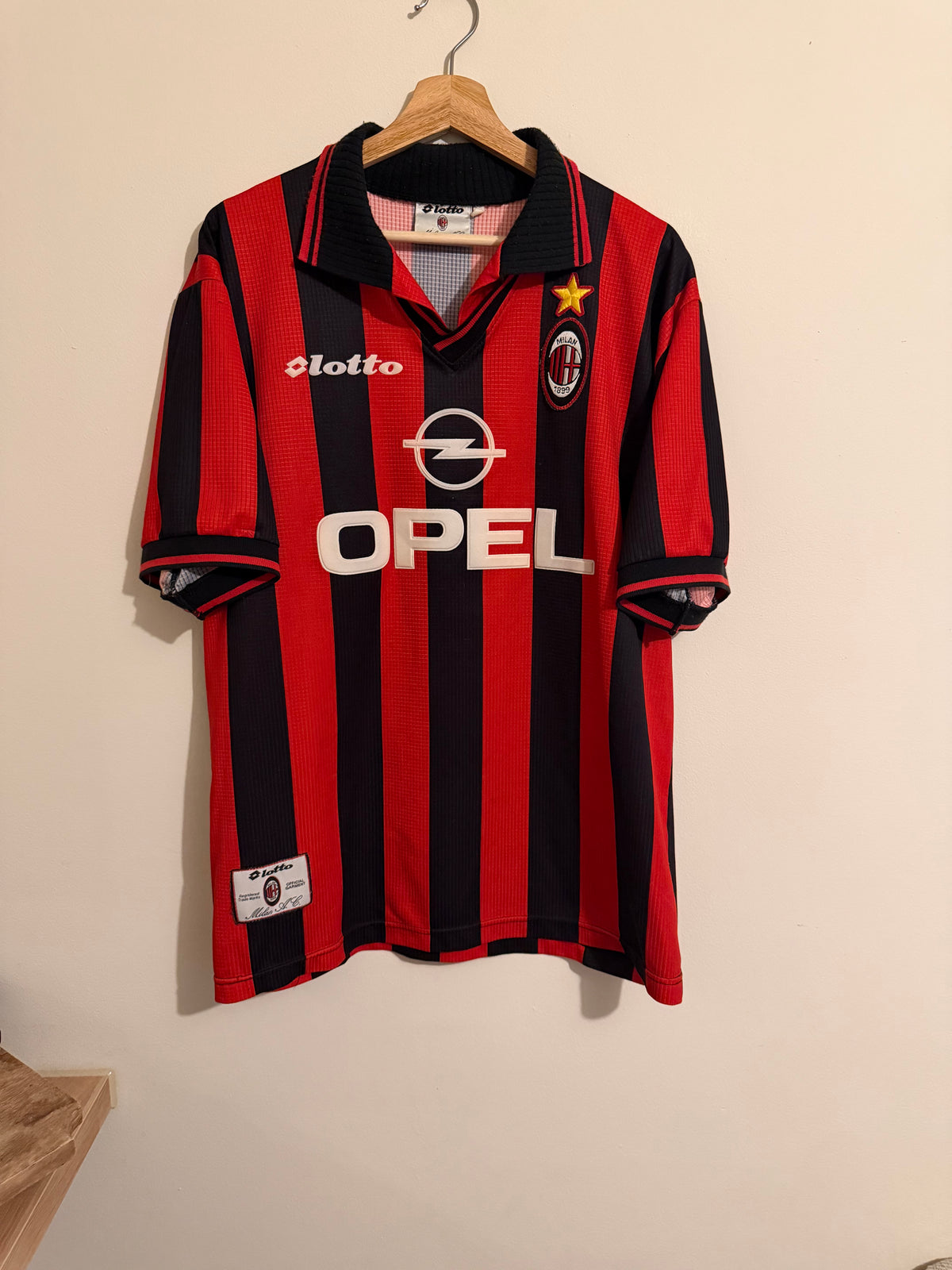 AC Milan 1997/98 Home Shirt (XL)