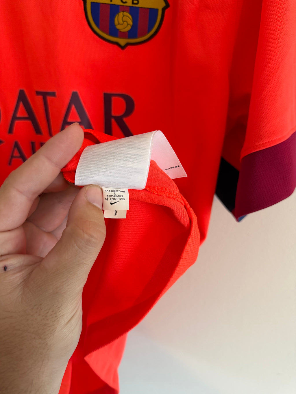 Barcelona 2014/15 Away Shirt ‘Messi’ (L)