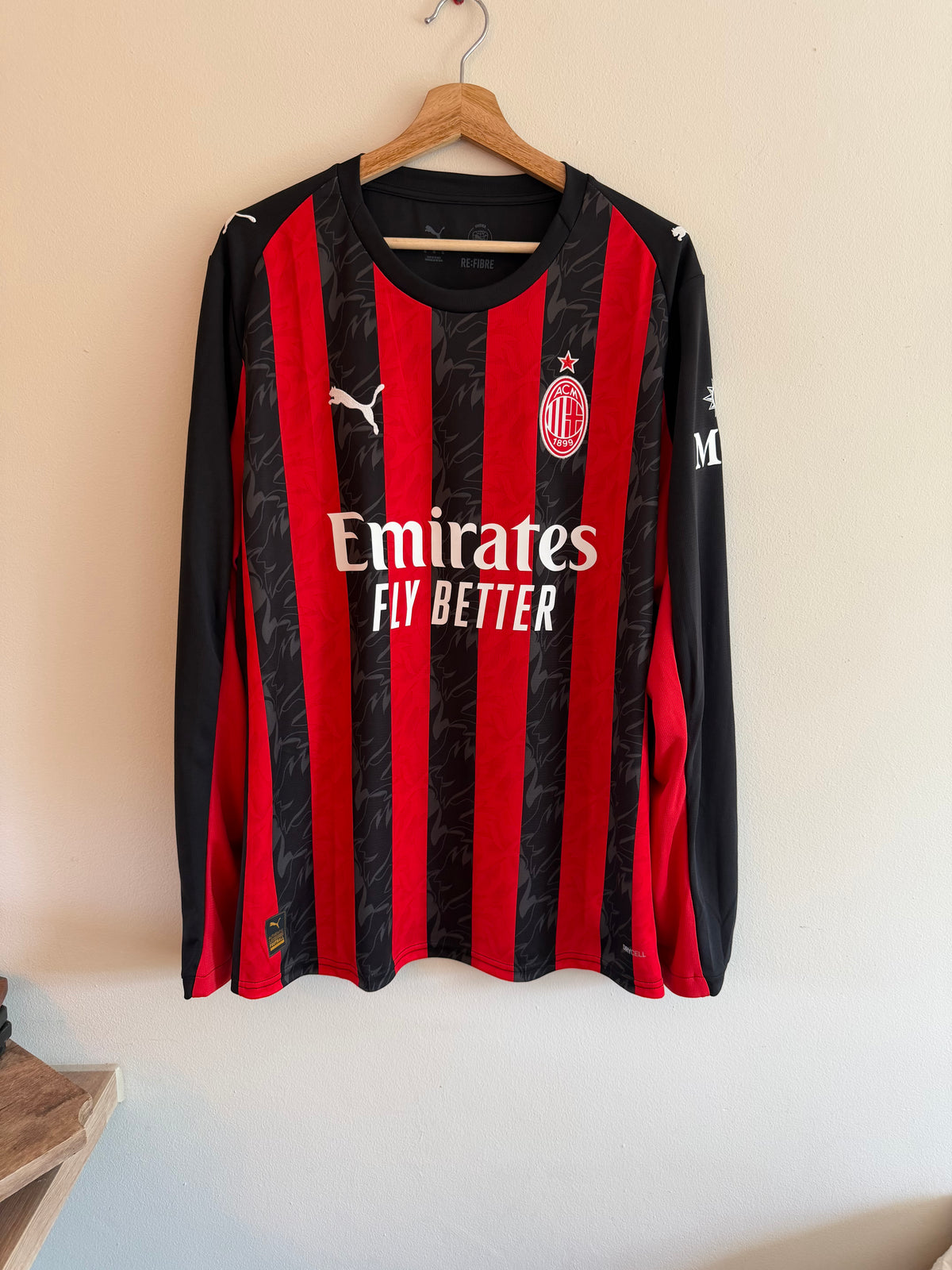 AC Milan 2025/26 Home Shirt LS ‘Loftus-Cheek’ (XL)