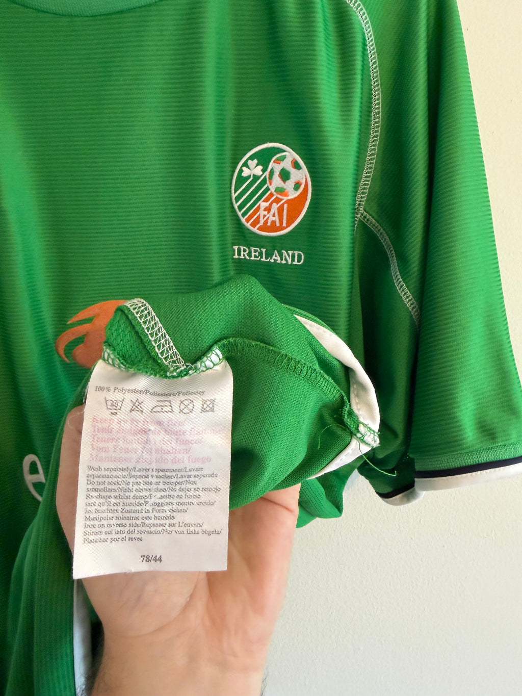 Ireland 2001/03 Home Shirt ‘Keane’ (L)
