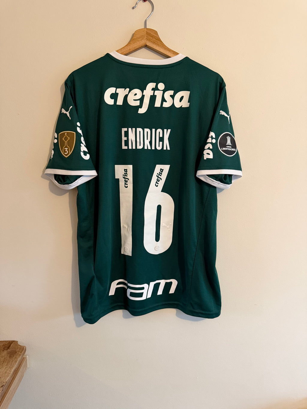 Palmeiras 2022 Home Shirt ‘Endrick’ Large BNWT