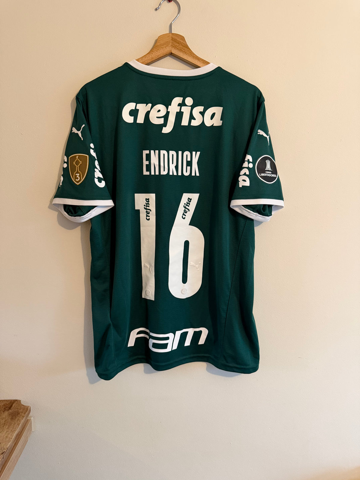 Palmeiras 2022 Home Shirt ‘Endrick’ Large BNWT