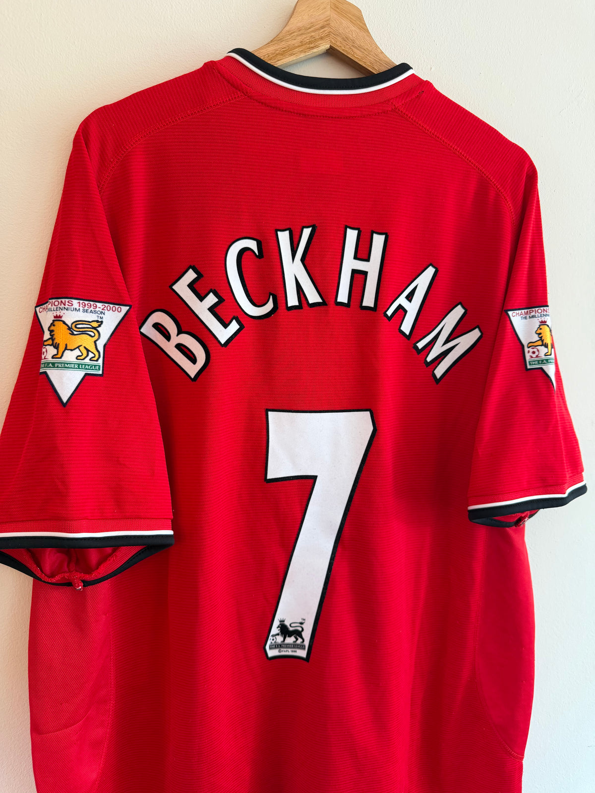 Manchester Utd 2000/02 Home Shirt ‘Beckham’ (XL)