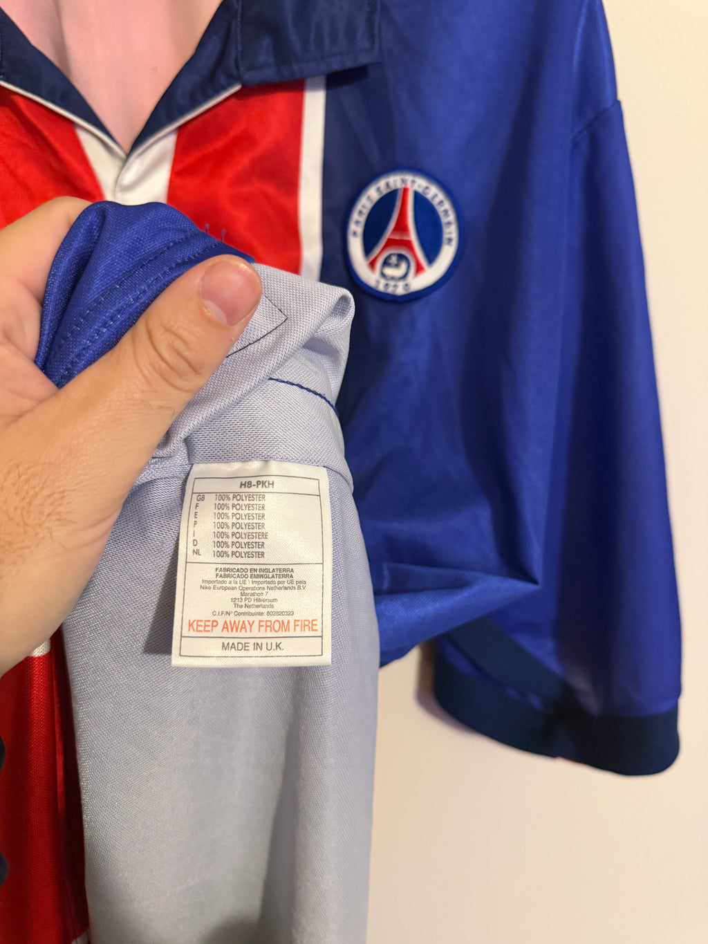 PSG 1998/99 Home Shirt ‘Okocha’ (XXL)