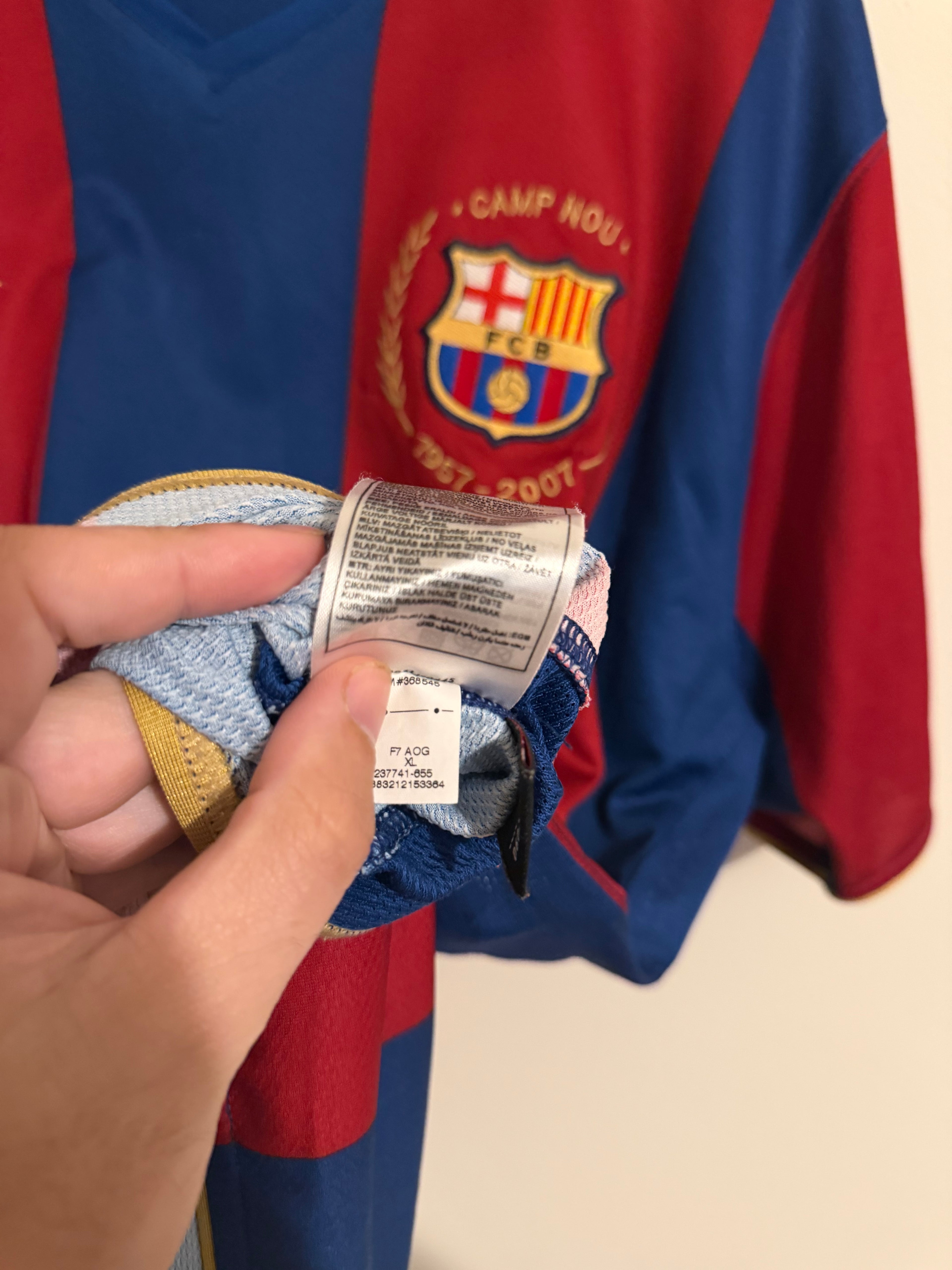 Barcelona 2007/08 ‘Ronaldinho’ (XL)