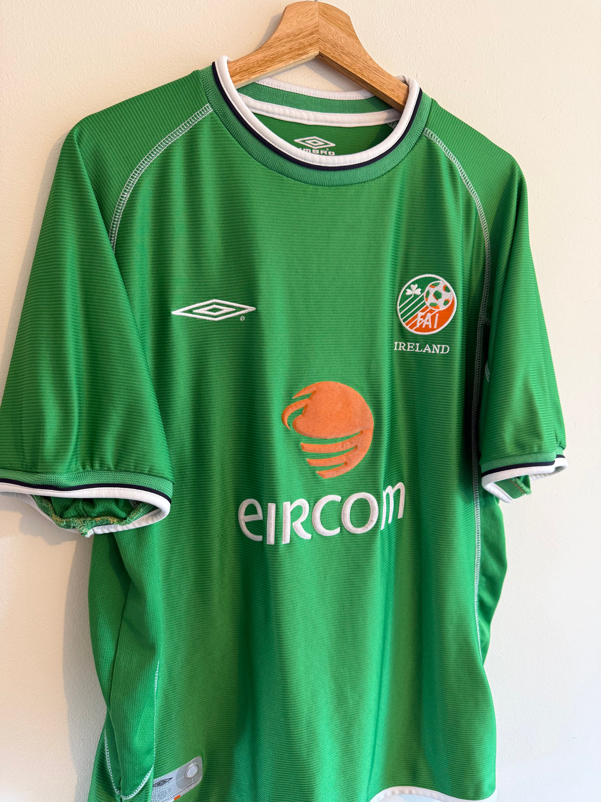 Ireland 2001/03 Home Shirt ‘Keane’ (L)
