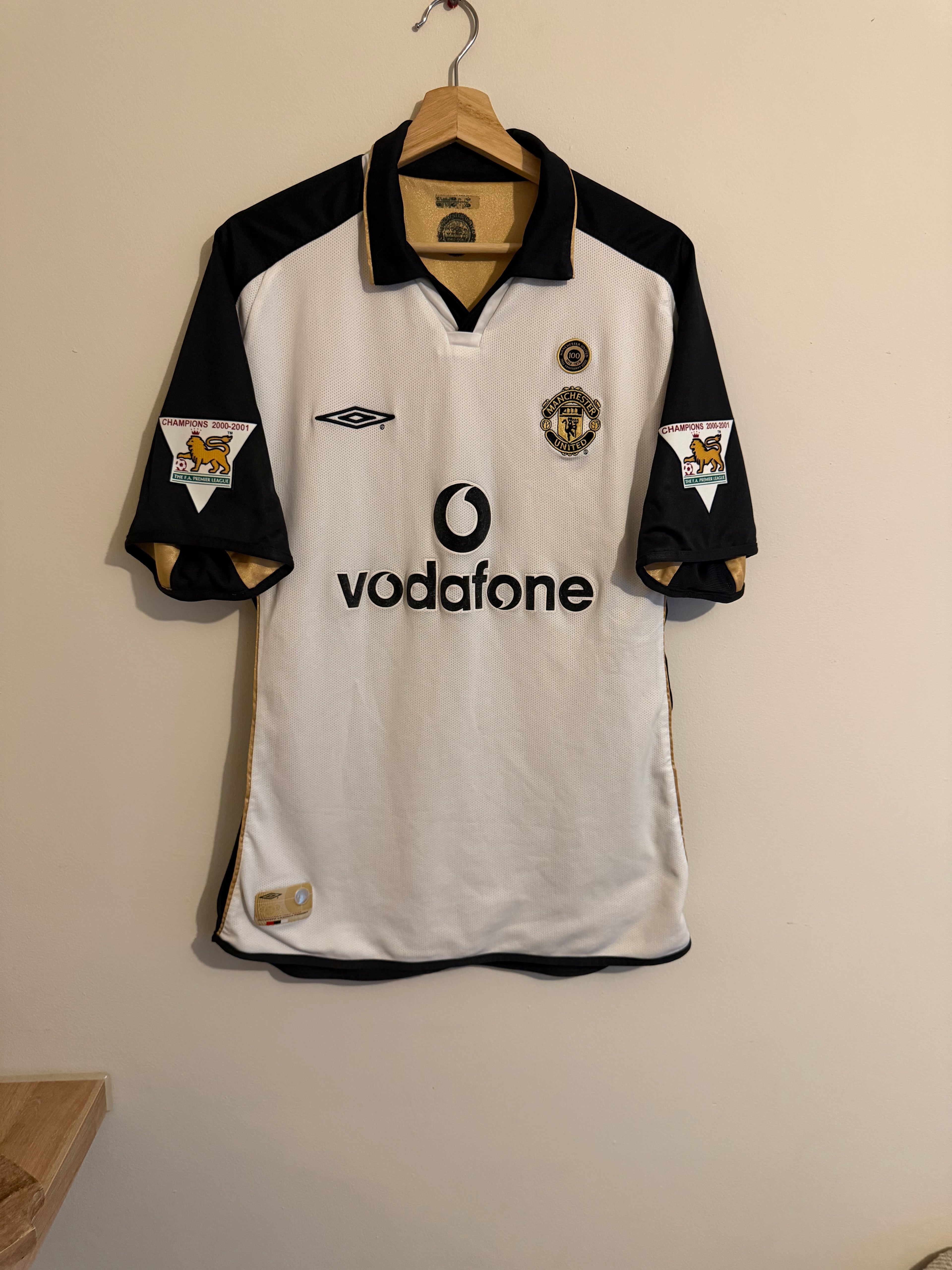 Man Utd 2001/02 Centenary ‘Scholes’ (L)