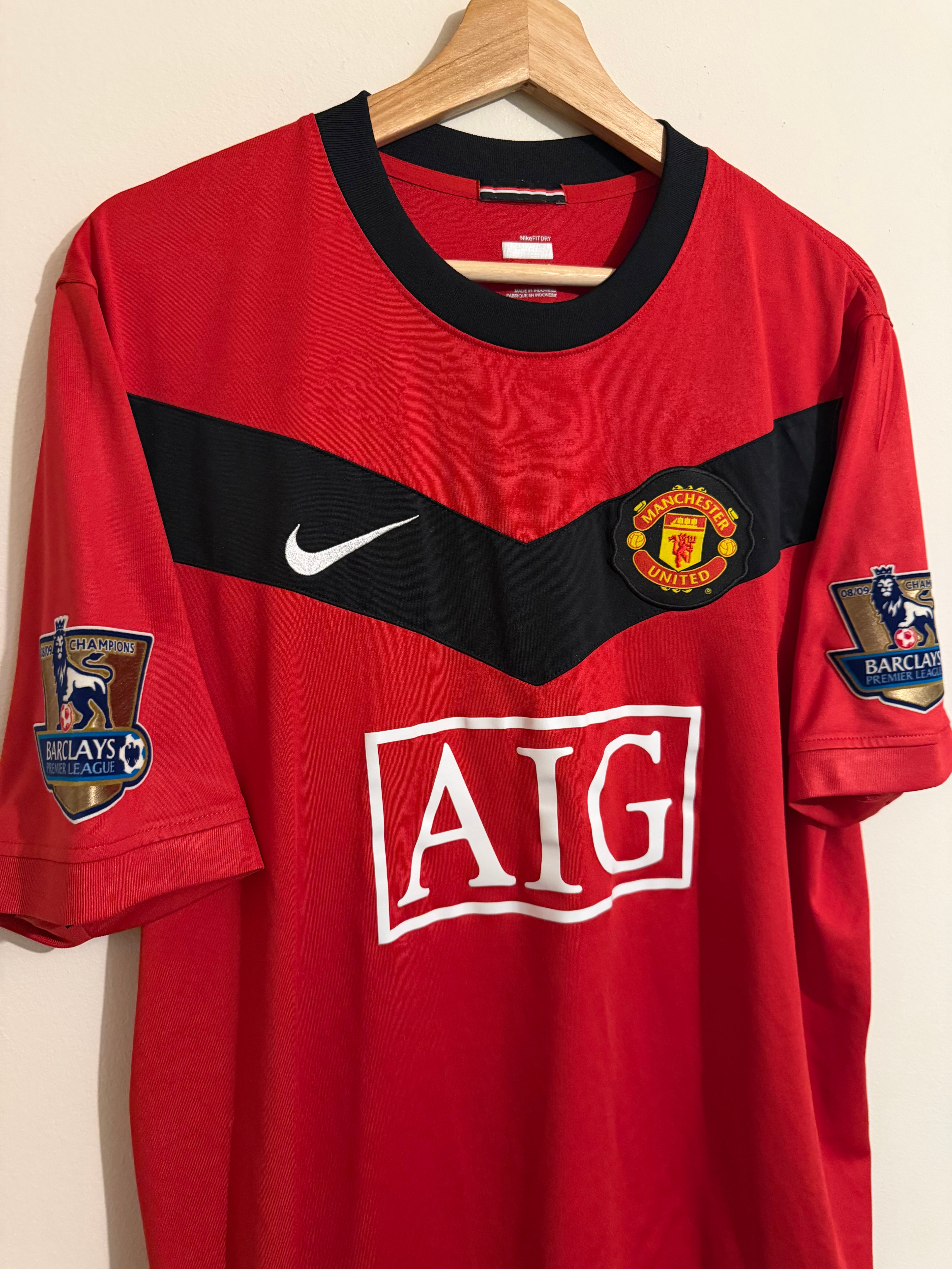 Man Utd 2009/10 Home Shirt ‘Rooney’ (L)