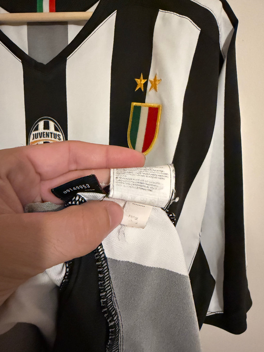 Juventus 2005/06 Home Shirt ‘Viera’ (XL)