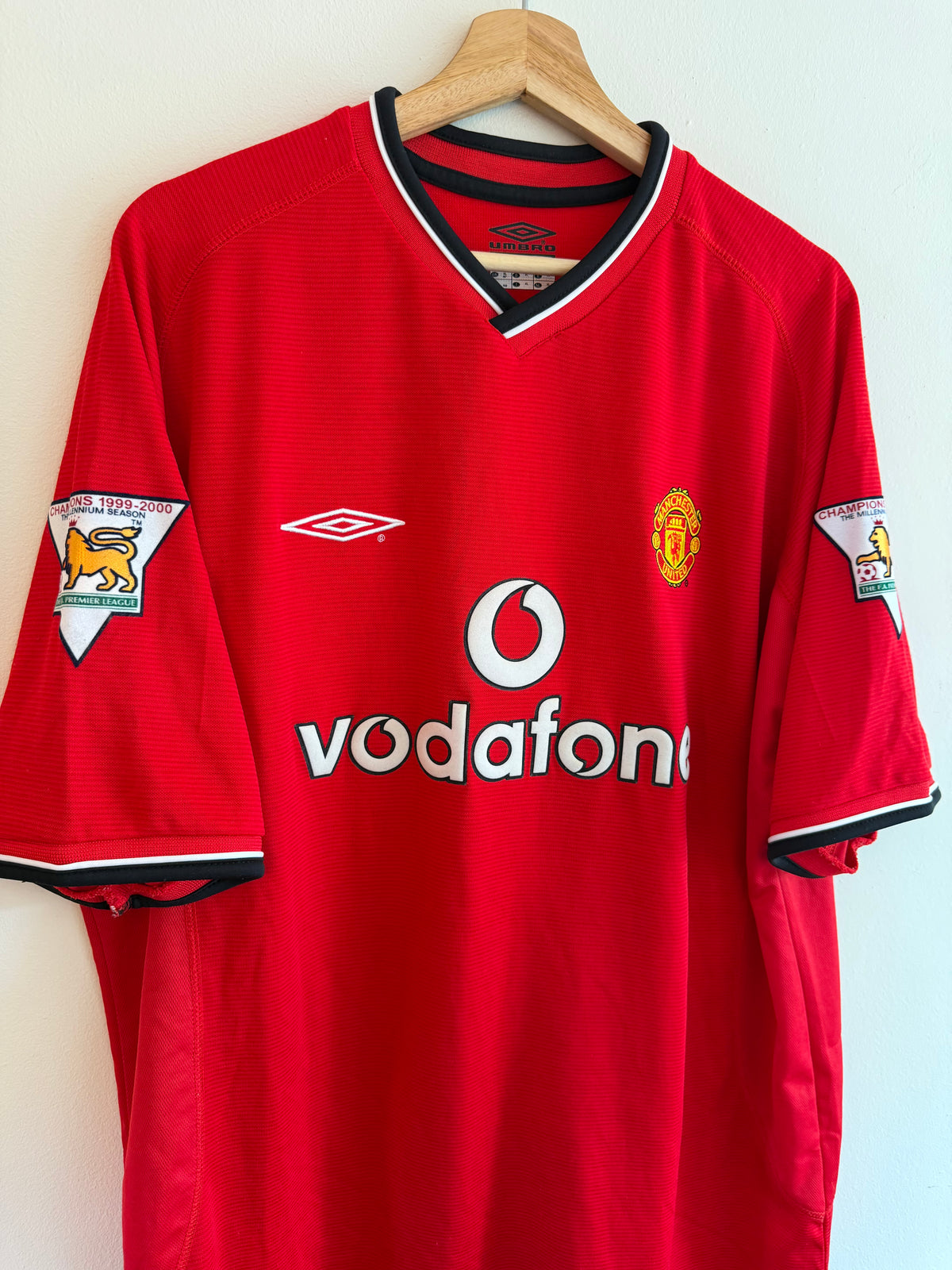 Manchester Utd 2000/02 Home Shirt ‘Beckham’ (XL)