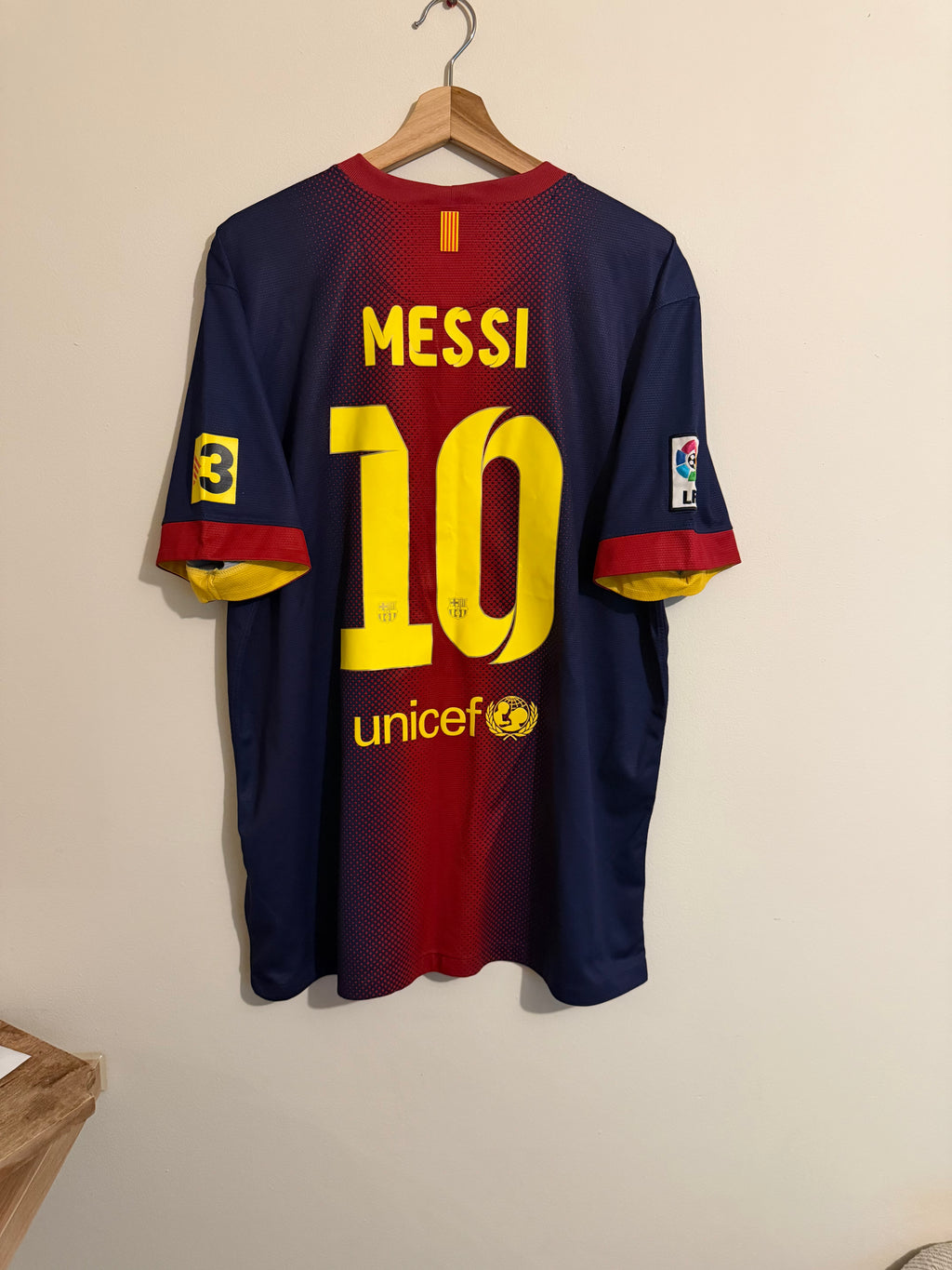 Barcelona 2012/13 Home Shirt ‘’Messi’ (XL)