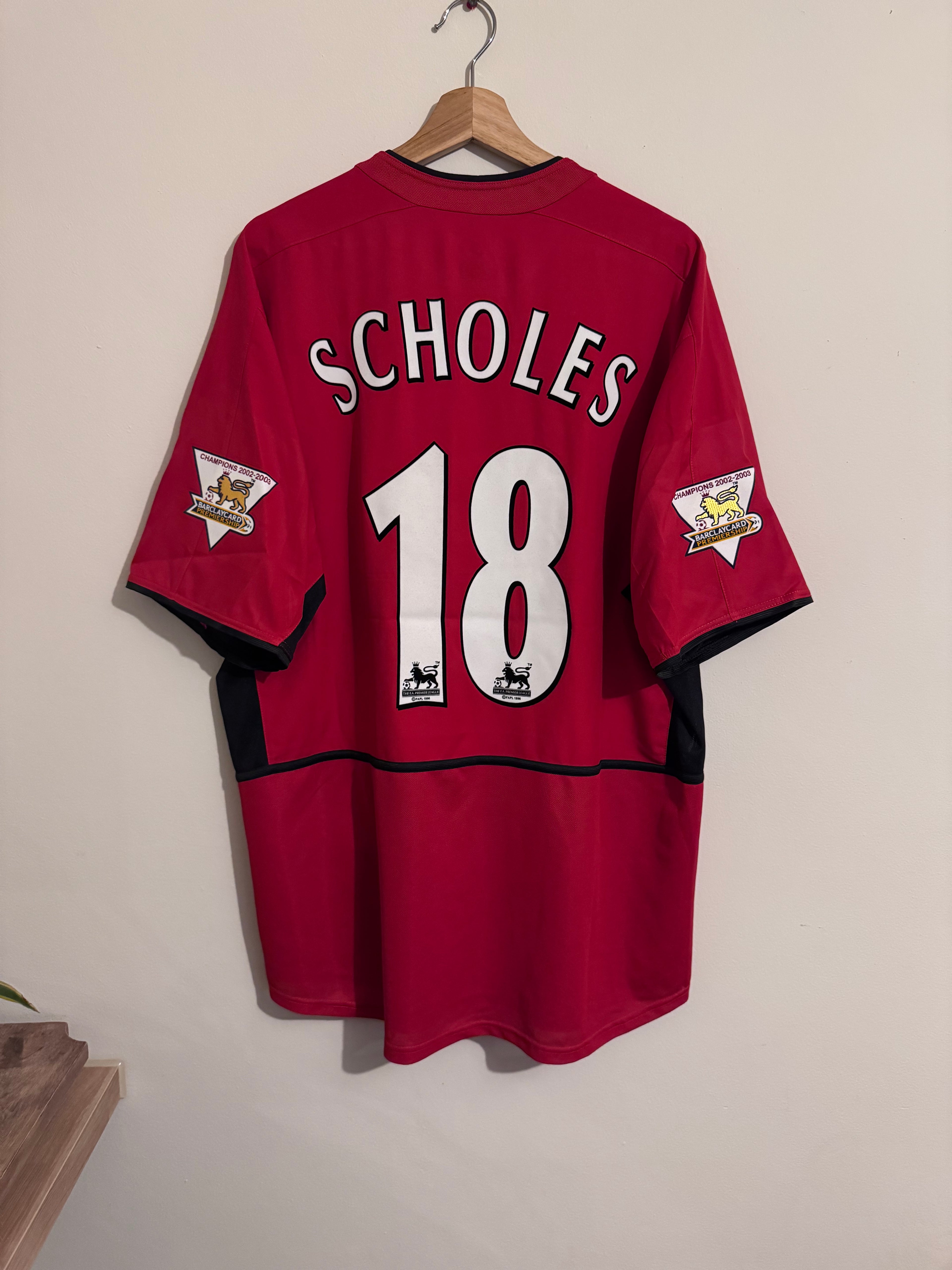 Man Utd 2002/04 ‘Scholes’ (XL)