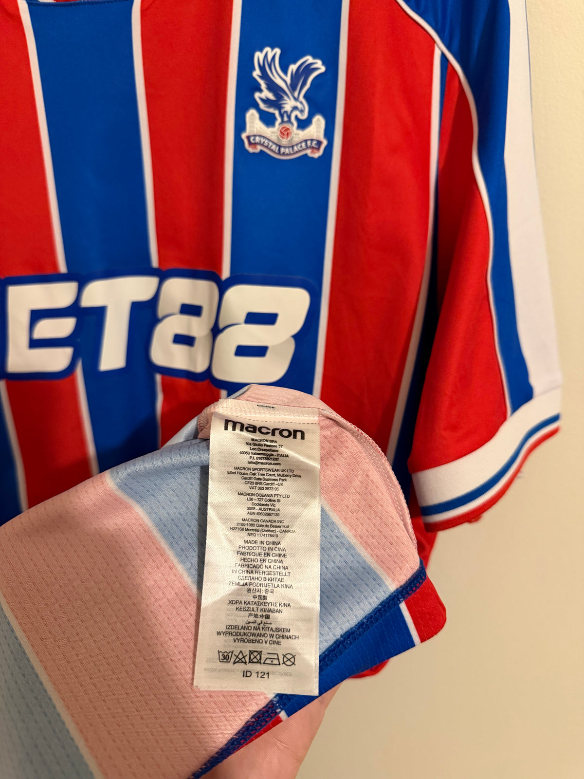Crystal Palace 2025/26 Home Shirt ‘Wharton’ (XXL)