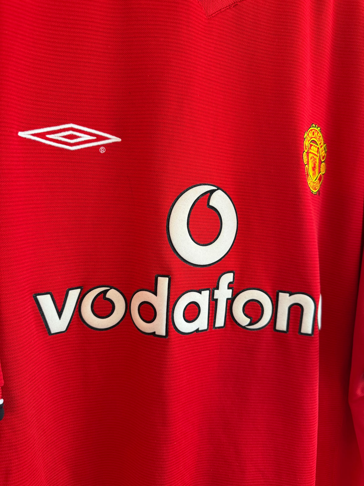 Manchester Utd 2000/02 Home Shirt ‘Beckham’ (XL)