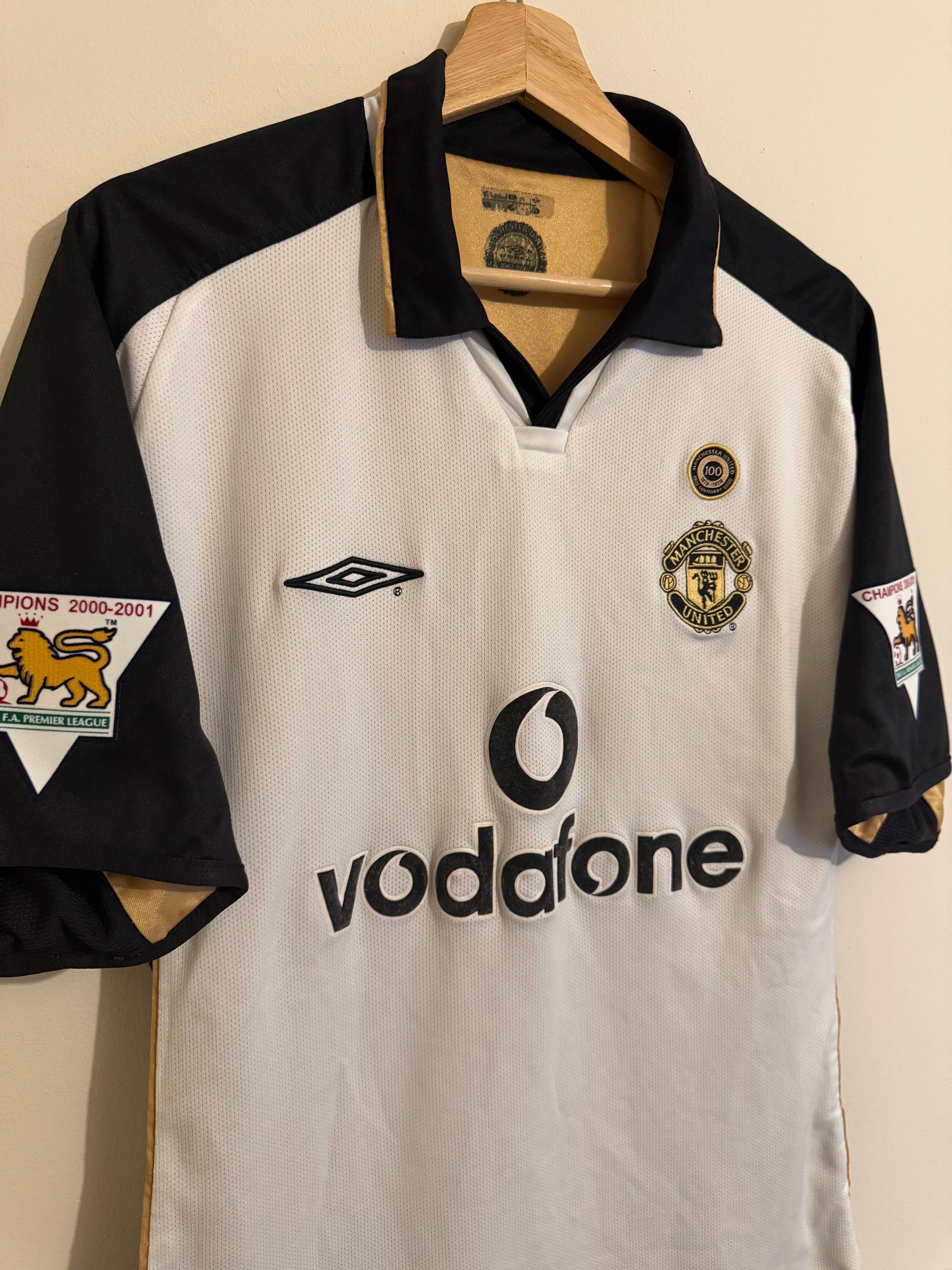 Man Utd 2001/02 Centenary ‘Scholes’ (L)