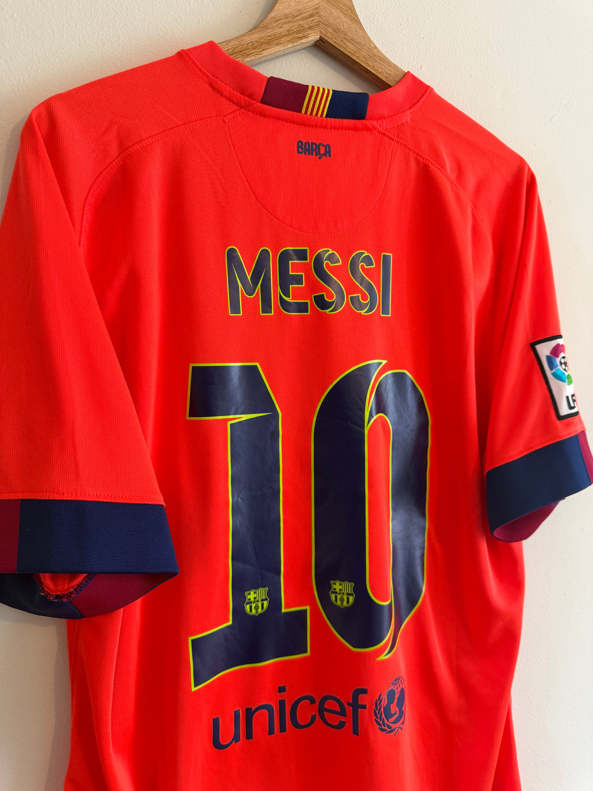 Barcelona 2014/15 Away Shirt ‘Messi’ (L)