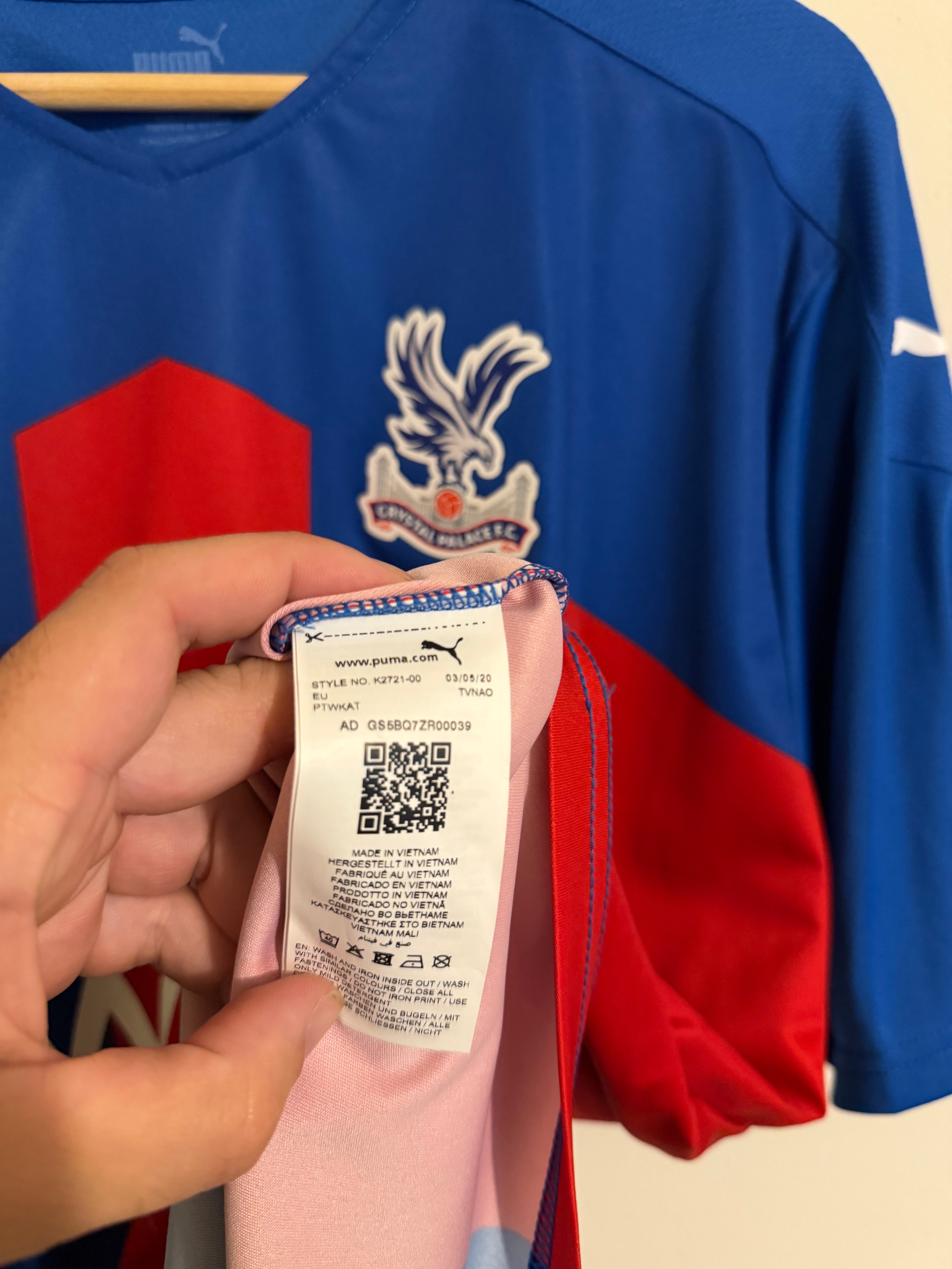 Crystal Palace 2020/21 ‘Van Aanholt’ (XL)
