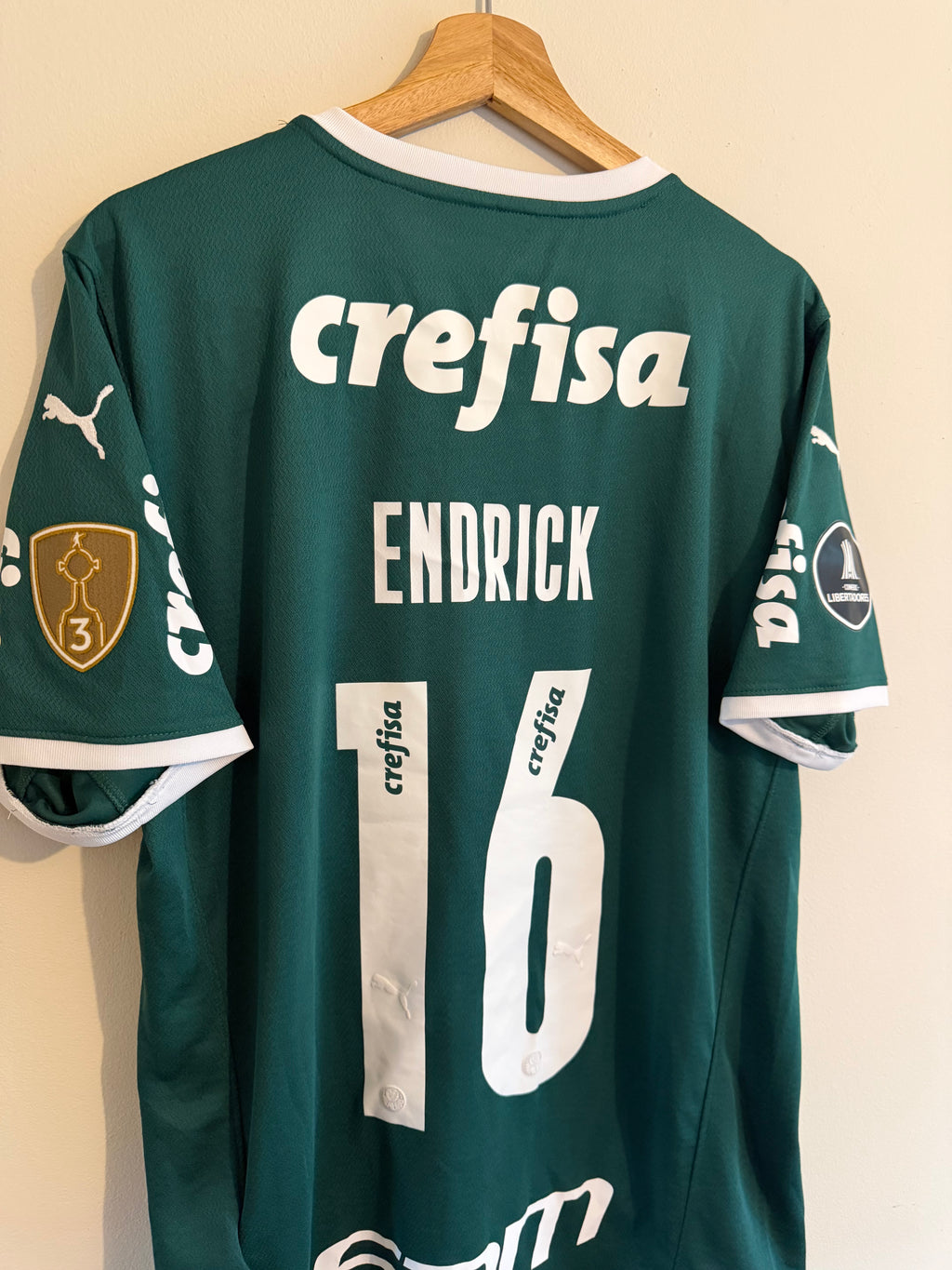 Palmeiras 2022 Home Shirt ‘Endrick’ Large BNWT