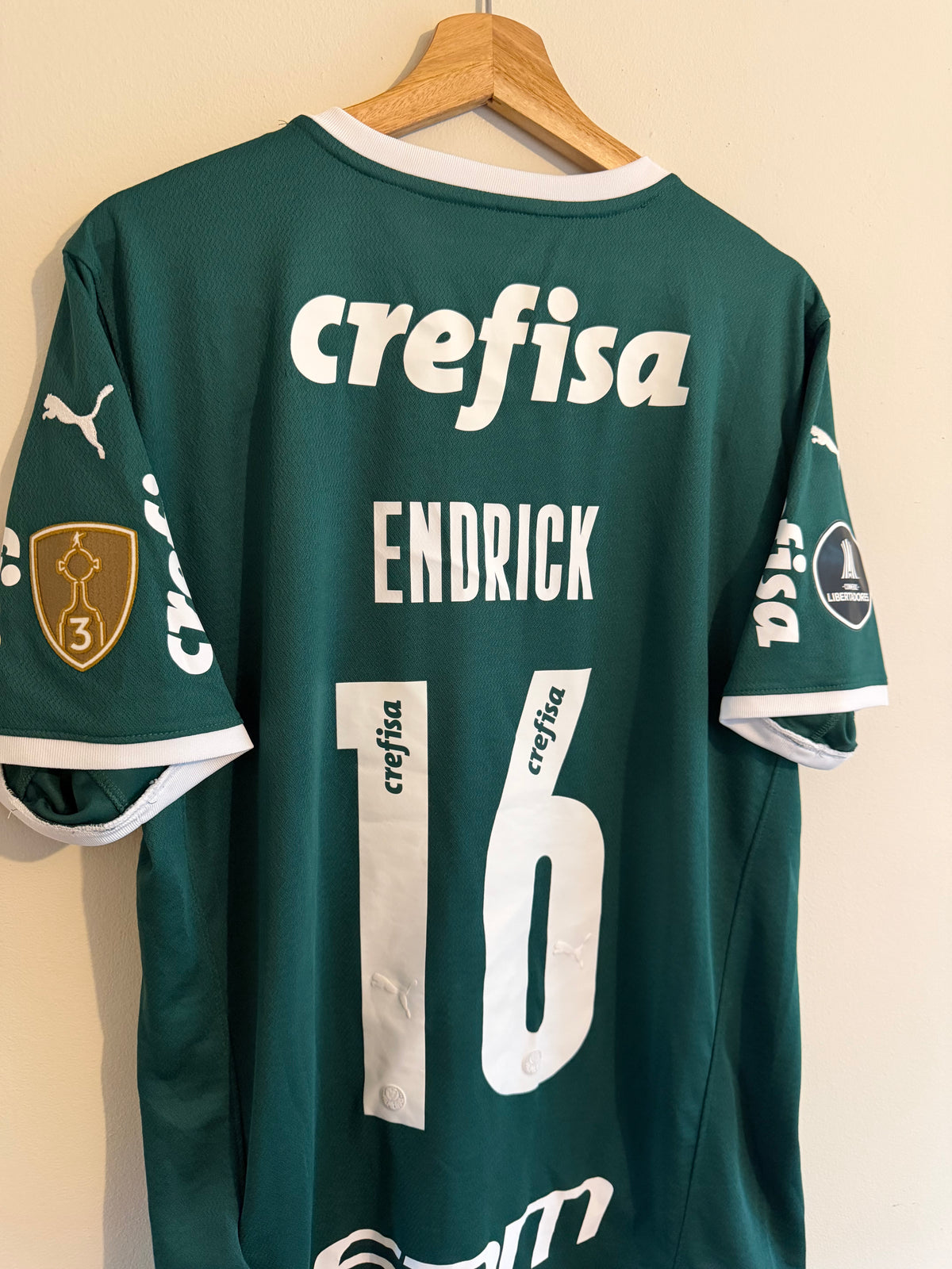 Palmeiras 2022 Home Shirt ‘Endrick’ Large BNWT