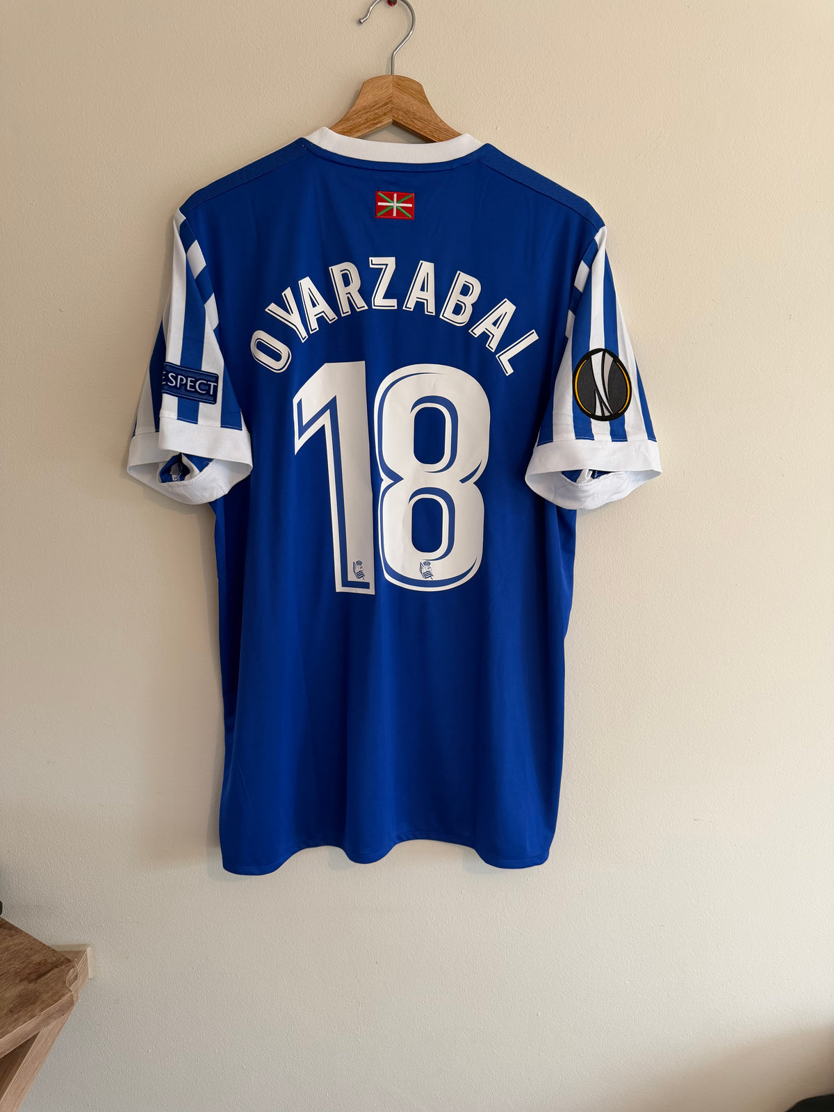 Real Sociedad 2017/18 Home Shirt ‘Oyarzabal’ (L)
