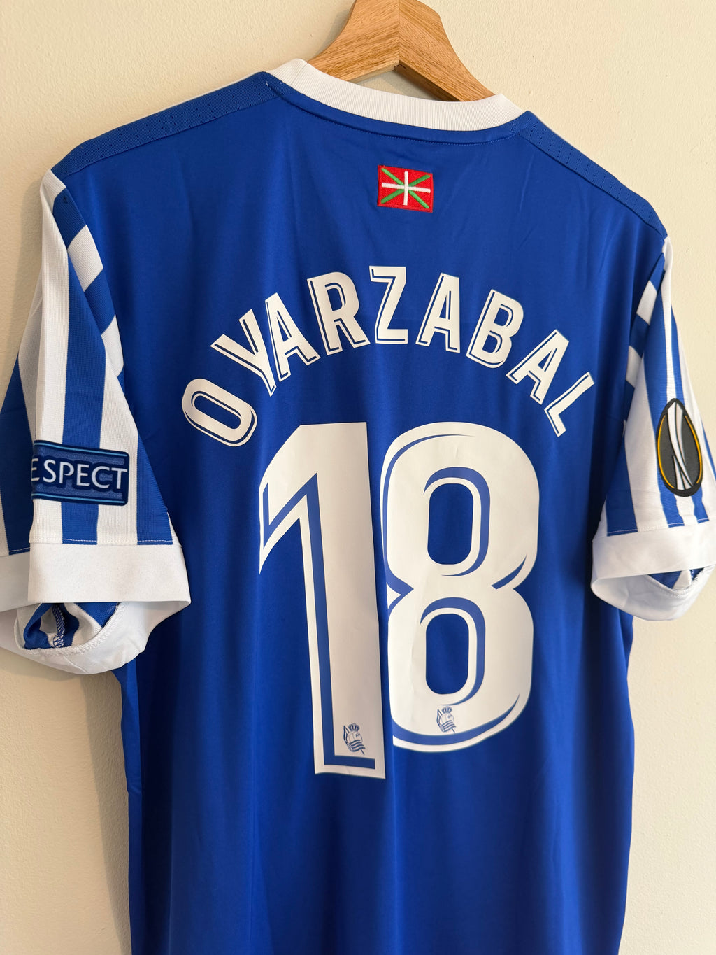 Real Sociedad 2017/18 Home Shirt ‘Oyarzabal’ (L)
